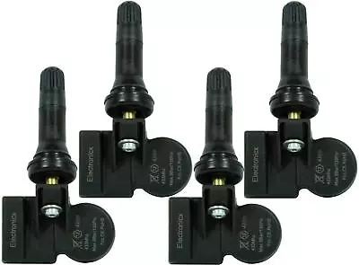 4 Tire Pressure Sensors TPMS Sensors Rubber Valve For Opel/Vauxhall Zafira Tourer  • $79.91