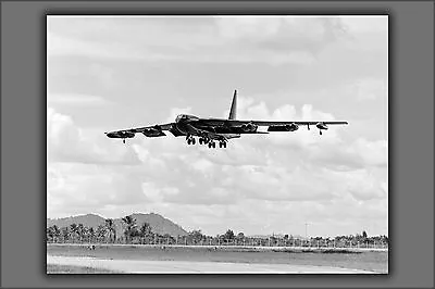 Poster Many Sizes; U.S. Air Force Boeing B-52 Stratofortress Aircraft Landing A • $160.11