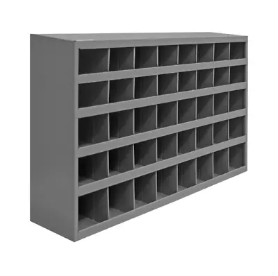 Metal 40 Hole Storage Bolt Bin Cabinet Compartment Nuts Bolts Fasteners Screws • $204.78