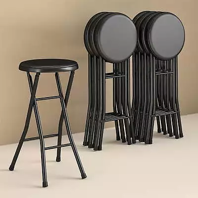 Folding Metal Stool Black • $15.04