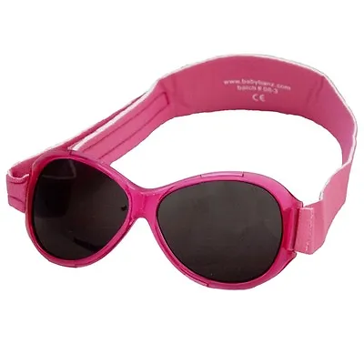 Baby Banz Retro Sunglasses -Flamingo Pink 0-2 100% Protection • £20.63