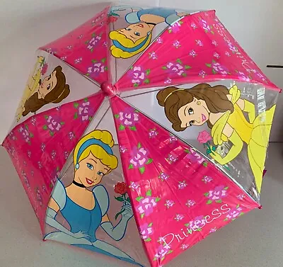 ~ Disney Princess - GENUINE LICENSED GIRLS CHILD KIDS RAIN UMBRELLA SUN SHADE • $36