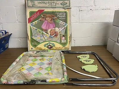 Cabbage Patch Kids Doll's Fold Up Playpen Vintage Circa  1983. For Parts/repair • $20