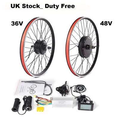 Electric Conversion 26 27.5 28 29'' 700C Front Rear Wheel E Bike Kit 250W-1500W • £219