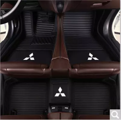 For Mitsubishi All Models Car Floor Mats Waterproof Carpets Foot Rugs Leather • $47.79