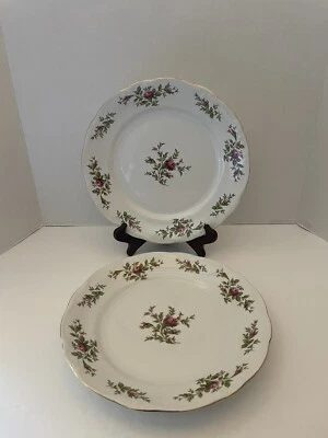 $23.88 • Buy Vtg Johann Haviland Mixed Lot 6 Moss Rose  10” Plates 5”bowls & 6” Bread Plates