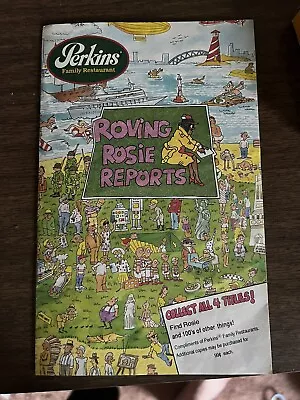 Vintage Perkins Kids Menu. Roving Rosie • $20