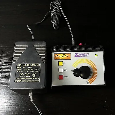 Mth Rail King Z-750 Hobby Transformer Power Supply & Speed Controller Tested • $125