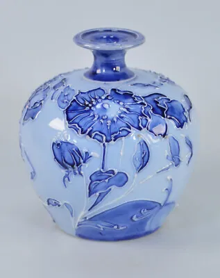 £750 • Buy William Moorcroft Florian Ware Pattern Vase 9cm High C.1905?