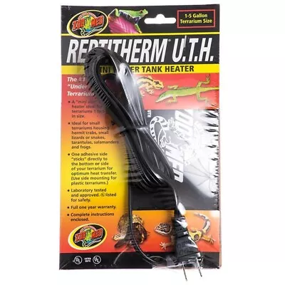 Zoo Med ReptiTherm U.T.H. Under Tank Heater - 1-5 Gallon • $24.45