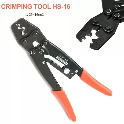 $40.74 • Buy Crimp Tool With Ratchet Device For Anderson Plug Crimping Crimper Tool Terminal