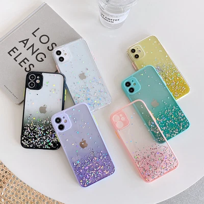 $8.99 • Buy Star Gradient Case For IPhone 11 12 13 Pro Max 6 6S 7 8 Plus X XR XS Back Cover