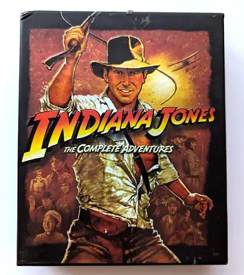 INDIANA JONES: The Complete Adventures - 5 X BLURAY Set Slipcover *Region B • $29.95
