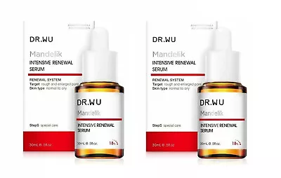 *2 PCS* DR.WU Intensive Renewal Serum With Mandelic Acid 18% 30ml 杏仁酸亮白煥膚精華 • $84