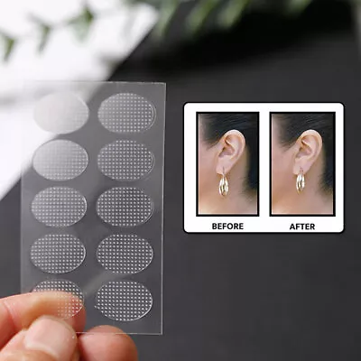 100 Patch Invisible Ear Lift Support Tape Sticker Perfect For Stretched Earlobe • £2.94