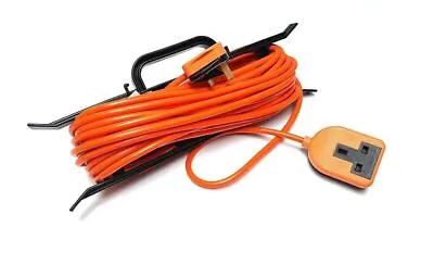 10m 1 Socket 13a Cable Extension Lead Outdoor Power Application Heavy Duty-orang • £22.95