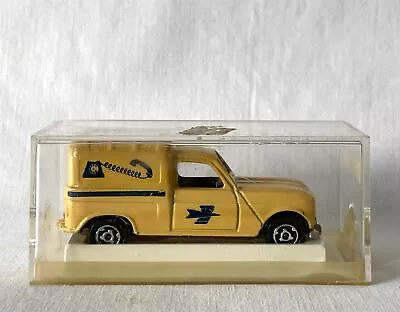 Vintage Majorette Toy Car #230 In Box RENAULT 4 4L La Poste Van 1:55 200 Series • £17.45