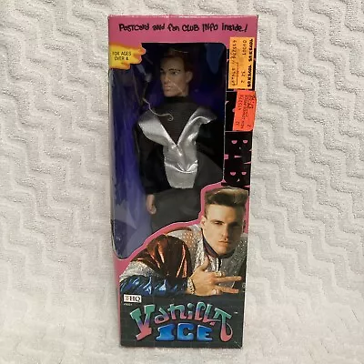 VTG 1991 Vanilla Ice Action Figure Doll New In Box THQ #9001 Ice Ice Baby • $54.99