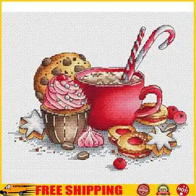£5.15 • Buy DIY Full Embroidery Print Canvas Kitchen Gadgets 11CT Cross Stitch Kits (A)