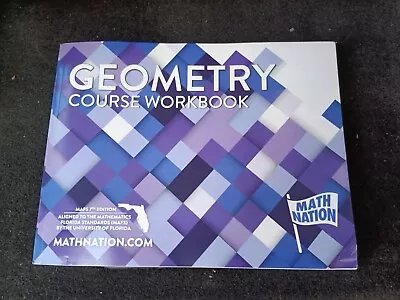 Geometry Course Workbook • $24