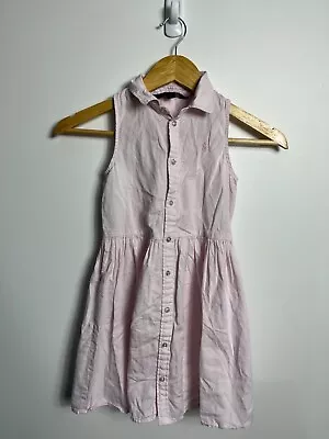 Polo Ralph Lauren Girl's Pink Button Up Dress (6) • $20