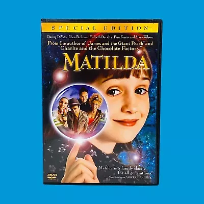 Matilda (DVD 1996) Danny DeVito Rhea Perlman Mara Wilson Modern Fairy Tale • $7.93