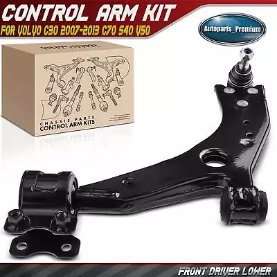 Front Lower Control Arm And Ball Joint Assembly For Volvo C30 C70 S40 V50 06-13 • $52.99