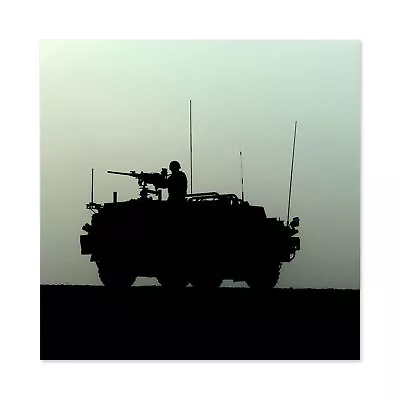 £18.98 • Buy Houlding Military UK Jackal Armoured Vehicle Photo Large Wall Art Print Square