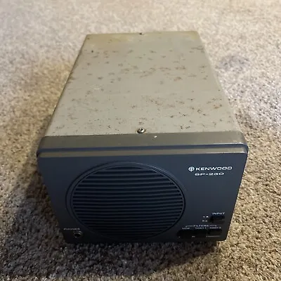 $109.99 • Buy Kenwood Sp-230 Speaker Ham,amateur Radio Untested As Is As Found