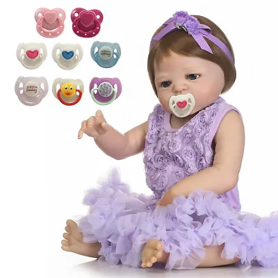 Reborn Doll Magnetic Pacifier Dummy Pacifier For Baby Dolls Pretend Play Toy • £6.57