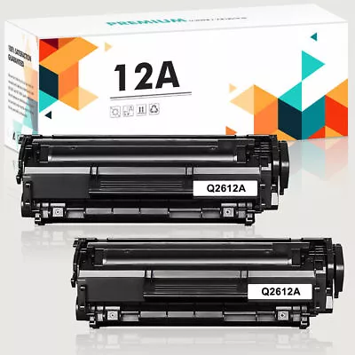 2PK Q2612A 12A Toner Cartridge Fits For HP LaserJet 1020 1022n 3050 3052 Printer • $23.89