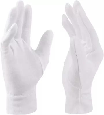 Dry Hand Healing Moisturizing Gloves For Men And Women Premium Cotton Night Day • $9.34