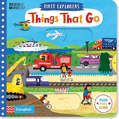 £6.57 • Buy Things That Go By Campbell Books (Board Book 2018)