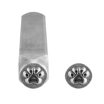  Dog Paw Metal Punch Stamp Stamping Tools 6mm For Stamping/Punching Paw Pattern • $13.59