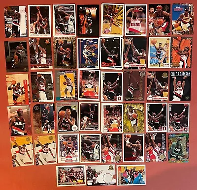 Cliff Robinson Basketball Card Lot (95). Rookies Parallels + Base • $9.99