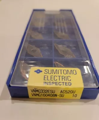 Vnmg332esu Ac520u - Sumitomo - 10 Pack - Usa Stock - New - Vnmg160408n-su Ac520u • $88