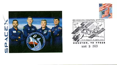 2023 NASA/SpaceX Crew-6 ISS DockingHouston 3 March Crew Photo • $6