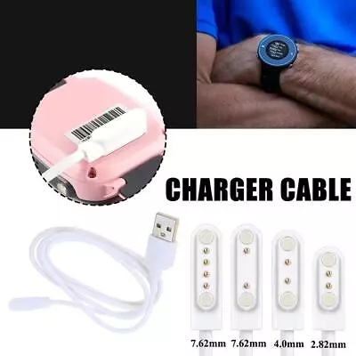 1Pc Magnetic Charger Charging Cable Distance For Smart Watch Suction G7G5 • $5.48