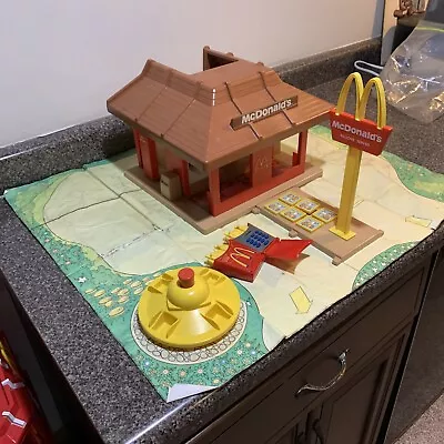 Vintage Playskool McDonalds Playset With Accessories And Mat Very Clean • $59.99