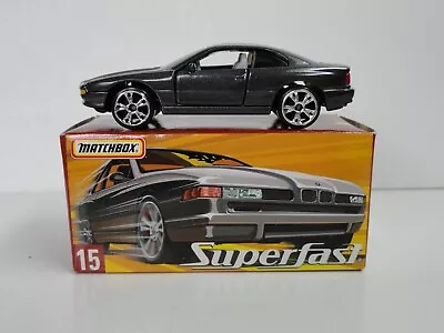 2005 Matchbox Superfast #15 BMW 850i (Gray) - LOOSE W/Box • $10.99