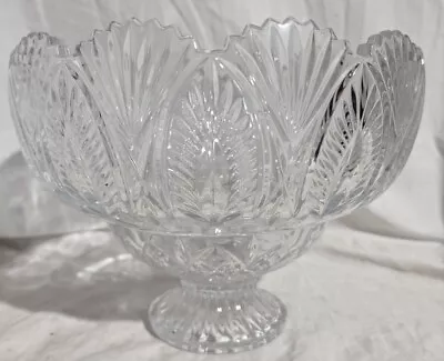 Vintage Godinger Coquille Crystal Glass Bowl-BNIB  • $149.99