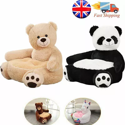 £36 • Buy Child Kids Plush Sofa Seat Bear Panda Soft Chair Toddlers Armchair Cushion Gifts