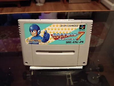 Super Famicom (SNES MegaMan 7) Rockman 7 Cart Only Tested WORKS US Seller • $19.99