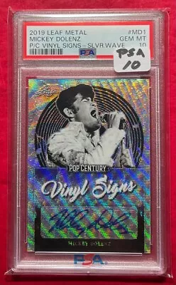 Mickey Dolenz The Monkees Psa 10 Gem Mint Autograph Auto Signed 2019 Panini Card • $329.99