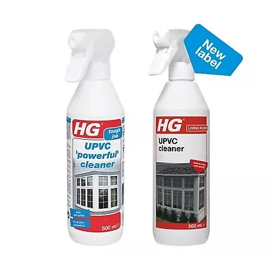 HG UPVC Powerful Cleaner Spray 500ml 507050106 • £9.57