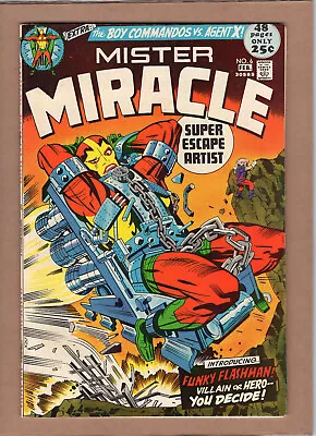 MISTER MIRACLE #6 VF Intro Funk Flashman Houseroy Female Furies KIRBY 1972 • $45