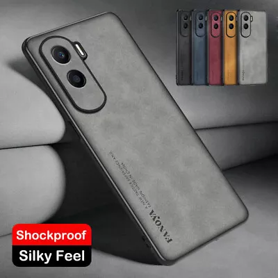 ShockProof Leather Silicone Case For Honor 90 Lite 70 Pro X7A Magic5 Lite Cover • $4.99