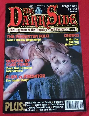 The Dark Side #43 1995 Cronos Fulci • £12