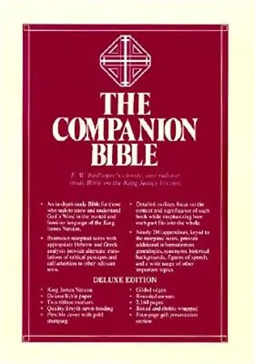 Companion Bible-KJV (Leather / Fine Binding) • $53.52