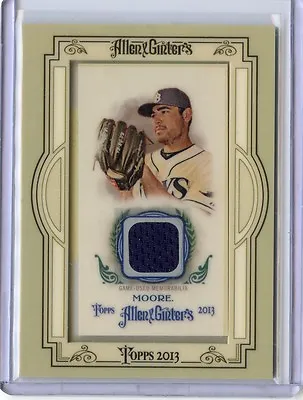 2013 Allen & Ginter #agr-mm Matt Moore Jersey Jsy - Tampa Bay Rays  61114 • $6.36